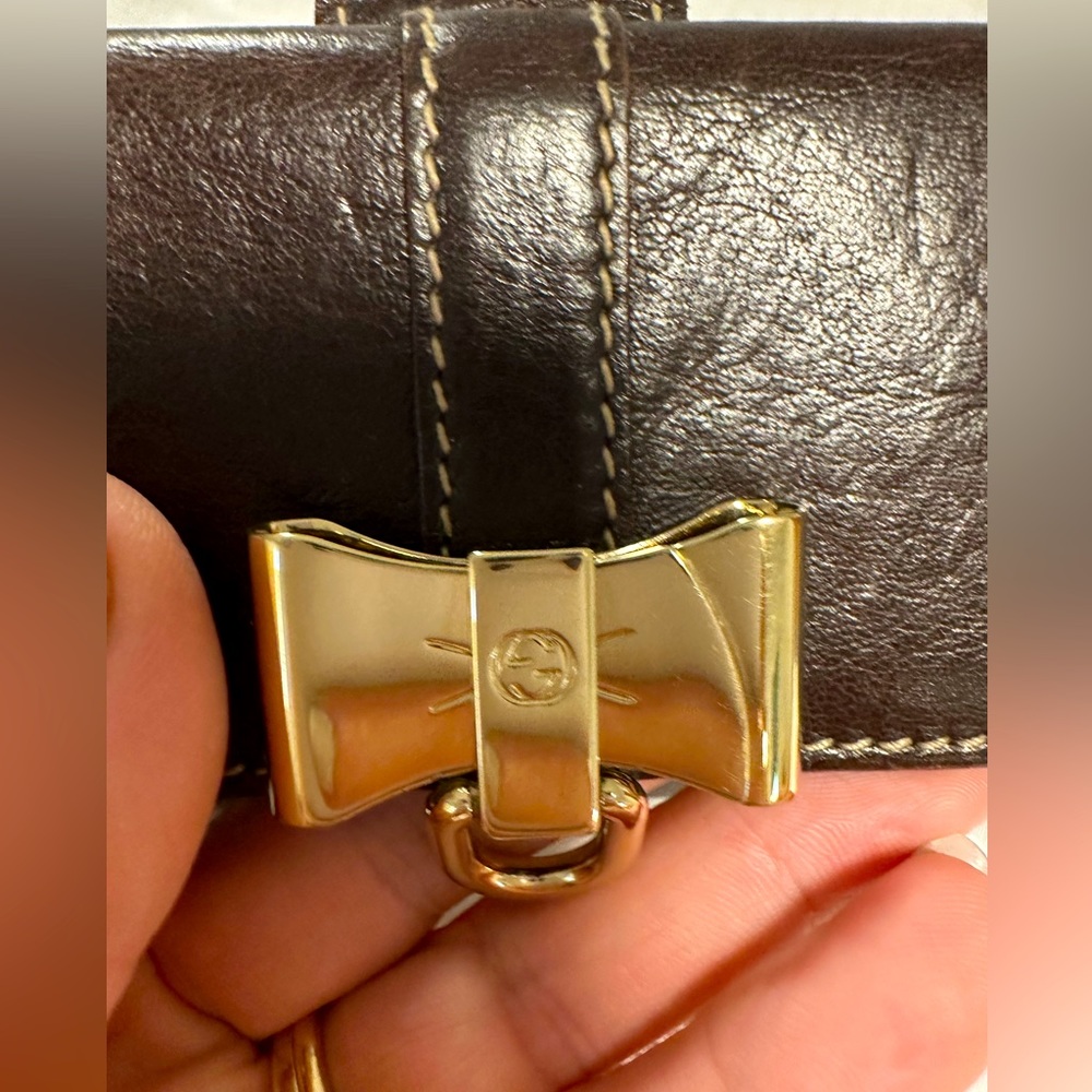 GUCCI Leather Continental Clutch/Wallet! - Picture 4 of 16